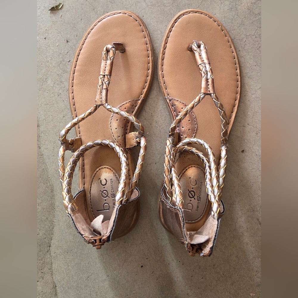 B.O.C. Concept Sedge gladiator sandals